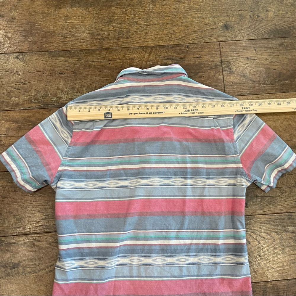 Faherty Multicolor Striped Button Down Shirt - image 7